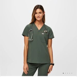 Figs Scrubs, Moss Green